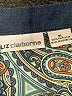 Liz Claiborne 100% Polyester Paisley Green Long Sleeve Blouse Size XL - photo 7