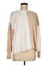 Aqua Color Block Ivory Pullover Sweater Size M - photo 1