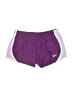 Nike 100% Polyester Color Block Purple Athletic Shorts Size S - photo 1