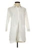 Topshop Ivory 3/4 Sleeve Button-Down Shirt Size 4 - photo 1
