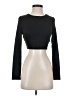 Shein Black Long Sleeve Top Size S - photo 1