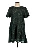 Hayden 100% Polyester Stars Green Casual Dress Size S - photo 1