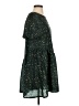 Hayden 100% Polyester Stars Green Casual Dress Size S - photo 4