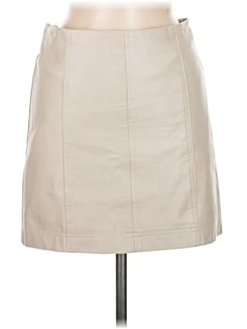 She + Sky Faux Leather Skirt (view 1)