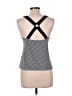 Mainstream Black Silver Sleeveless Top Size 10 - photo 2