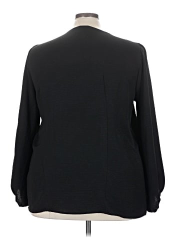Cotton Bleu Long Sleeve Blouse (view 2)