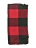 Unbranded Plaid Burgundy Red Scarf One size - photo 2
