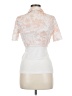 ASOS White Short Sleeve Blouse Size 6 - photo 2