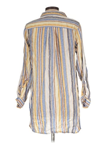 Jones New York 3/4 Sleeve Button-Down Shirt (view 2)