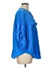Torrid Blue 3/4 Sleeve Blouse Size Lg Plus (0) - photo 4
