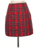 Brandy Melville Plaid Red Casual Skirt Size XS (estimated) - photo 1