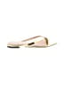 J.Crew 100% Leather Gold Sandals Size 8 - photo 1