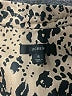 J.Crew Animal Print Gold Long Sleeve Blouse Size S - photo 7