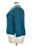 Maggie Lawrence Teal 3/4 Sleeve Top Size 22 - 24 - photo 5