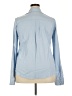 Unbranded Blue Long Sleeve Blouse Size XXL - photo 2