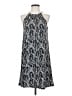 MICHAEL Michael Kors Graphic Silver Casual Dress Size S - photo 1
