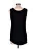 JKLA 100% Polyester Black Sleeveless Top Size L - photo 2