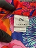 Natori 100% Polyester Floral Orange 3/4 Sleeve Blouse Size L - photo 7