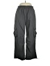 Pink Soda 100% Nylon Gray Cargo Pants Size L - photo 1