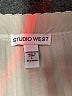 Studio West 100% Polyester Metallic Silver Formal Skirt Size L - photo 3