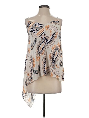 HD in Paris Sleeveless Silk Top (view 1)