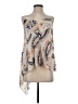 HD in Paris 100% Silk Tan Sleeveless Silk Top Size 4 - photo 1
