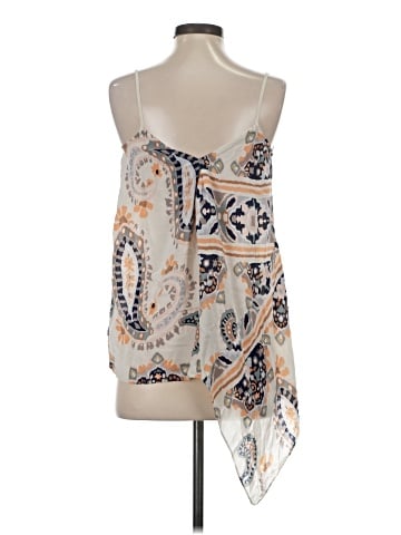 HD in Paris Sleeveless Silk Top (view 2)