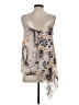 HD in Paris 100% Silk Tan Sleeveless Silk Top Size 4 - photo 2