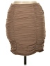 Love 21 100% Polyester Solid Tan Formal Skirt Size XS - photo 2