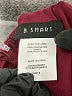 B. Smart 100% Polyester Polka Dots Burgundy Cocktail Dress Size 9 - photo 7