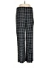Ann Taylor Plaid Black Casual Pants Size 4 - photo 1