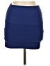 Ambiance Apparel Solid Blue Casual Skirt Size S - photo 1