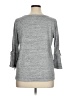 Valerie Stevens Gray 3/4 Sleeve Top Size XL - photo 2