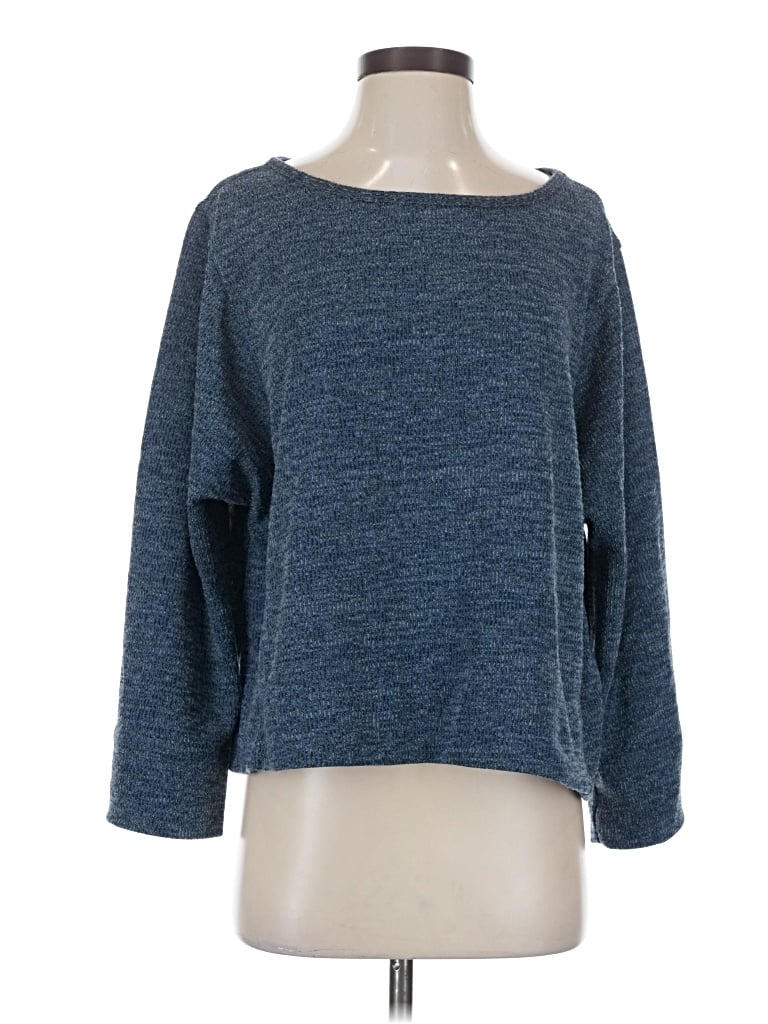 Pre-owned Max Studio Pullover Sweater In Blue