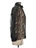 Antik Batik 100% Silk Print Black Long Sleeve Silk Top Size S - photo 4