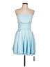 Assorted Brands Blue Cocktail Dress Size L - photo 1