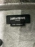 Zadig & Voltaire 100% Cotton Gray Pullover Sweater Size M - photo 7