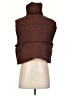 Fashion 100% Polyester Brown Vest Size S - photo 2