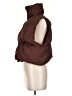 Fashion 100% Polyester Brown Vest Size S - photo 5