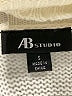 AB Studio 100% Acrylic Ivory Pullover Sweater Size S - photo 7
