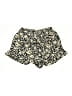 Sienna Sky 100% Polyester Floral Gold Shorts Size S - photo 1