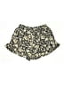 Sienna Sky 100% Polyester Floral Gold Shorts Size S - photo 2