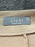 Lichi Solid Tan Casual Skirt Size XS - photo 4