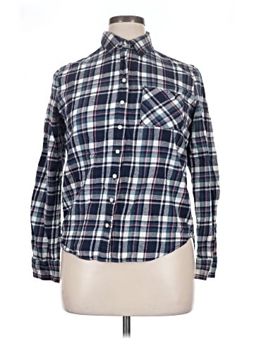 Aeropostale Long Sleeve Button-Down Shirt (view 1)