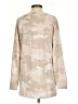 Stella & Dot Camo Tan Sweatshirt Size S - photo 2