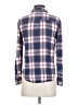 Mossimo Supply Co. Plaid Blue Long Sleeve Button-Down Shirt Size S - photo 2