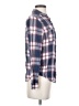 Mossimo Supply Co. Plaid Blue Long Sleeve Button-Down Shirt Size S - photo 4