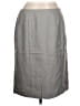 Evan Picone 100% Polyester Solid Gray Casual Skirt Size 10 - photo 1