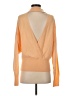 A.L.C. Color Block Orange Wool Pullover Sweater Size S - photo 2
