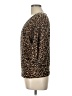 Elementz Animal Print Brown 3/4 Sleeve T-Shirt Size L (petite) - photo 5